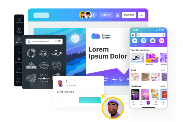 Create graphic design