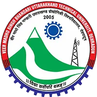 UKSEE 2027 Logo — Veer Madho Singh Bhandari Uttarakhand Technical University Emblem